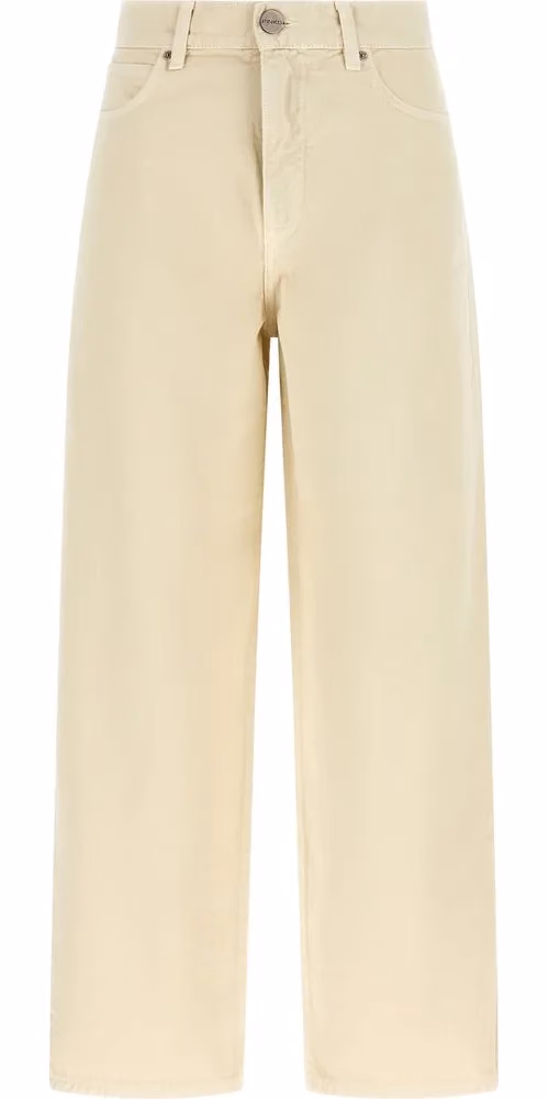 PINKO Beige Cotton Jeans Denim