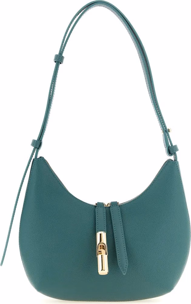 Furla Bicolor Calfskin Shoulder Bag