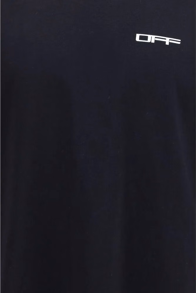 Off-White Black Cotton T-Shirt
