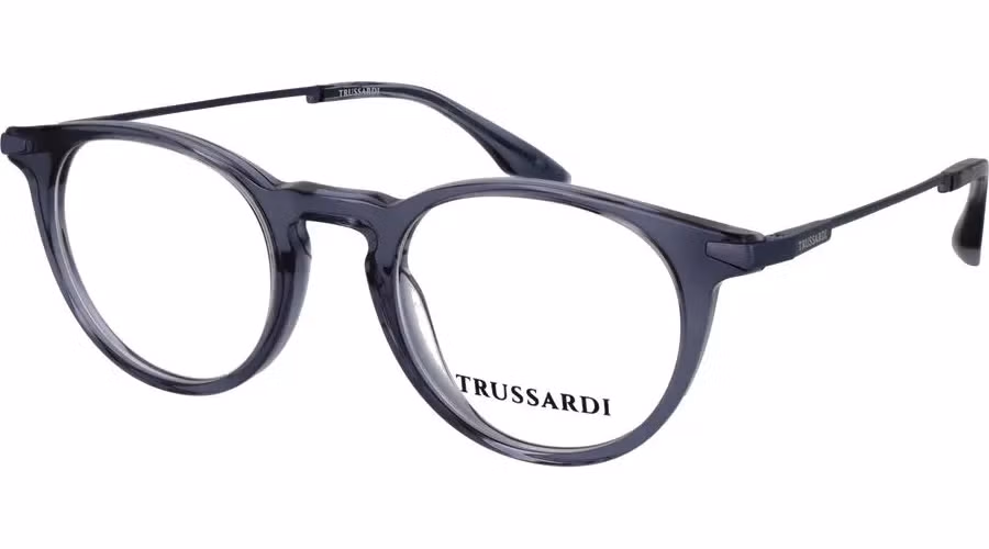 Trussardi Gray Acetate Glasses (Frames)