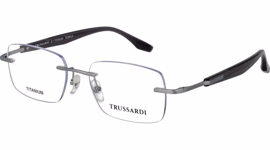Trussardi Silver Titanium Glasses (Frames)