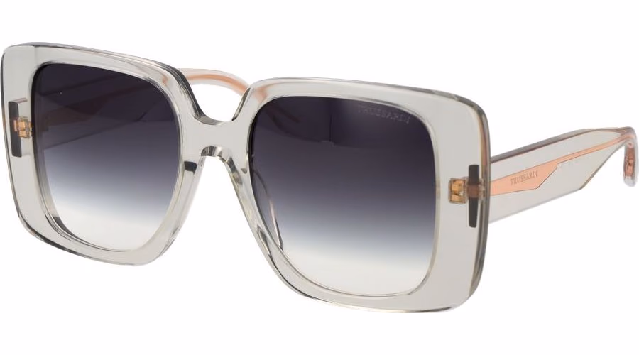 Trussardi Gray Acetate Sunglasses