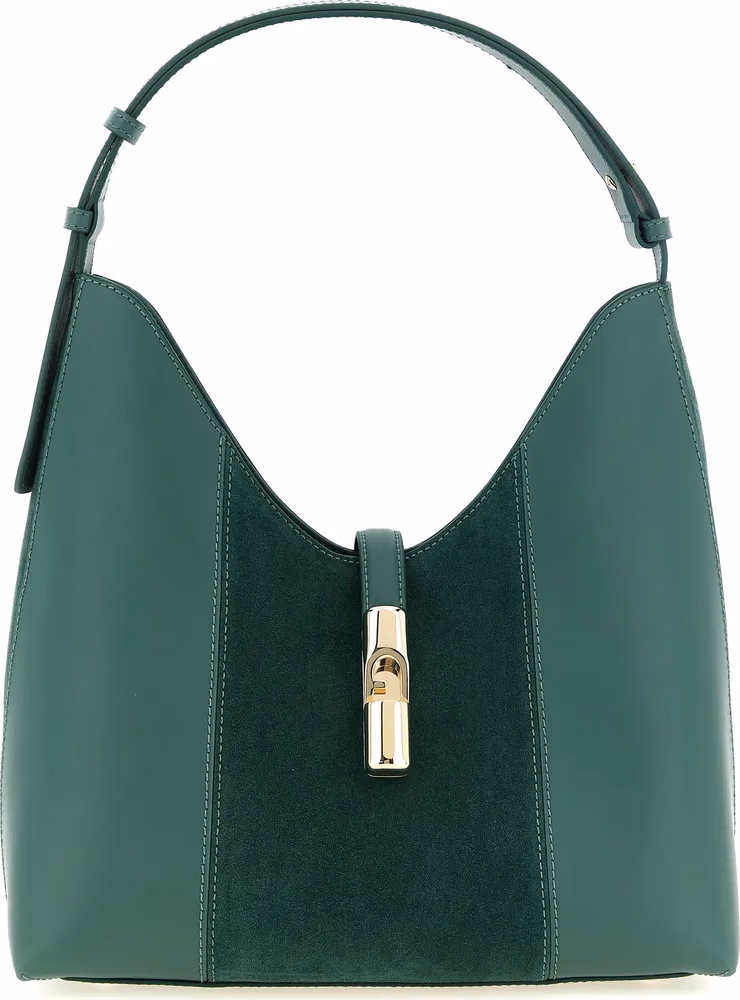 Furla Bicolor Calfskin Shoulder Bag