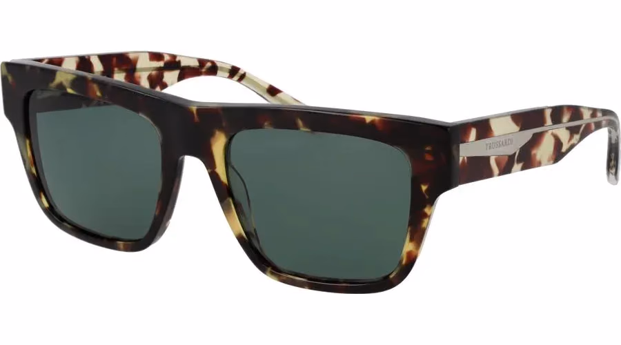 Trussardi Brown Acetate Sunglasses