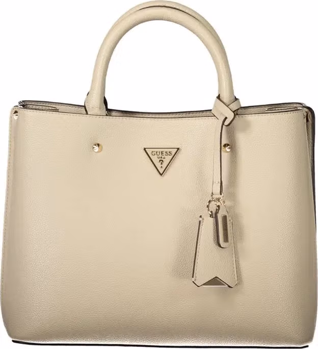 Guess Jeans Beige Polyurethane Women Bag