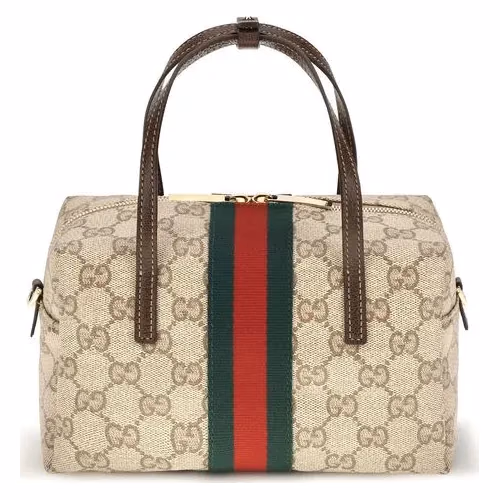 Gucci Beige Fabric Handbag