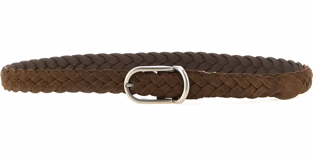 Brunello Cucinelli Brown Calfskin Belt