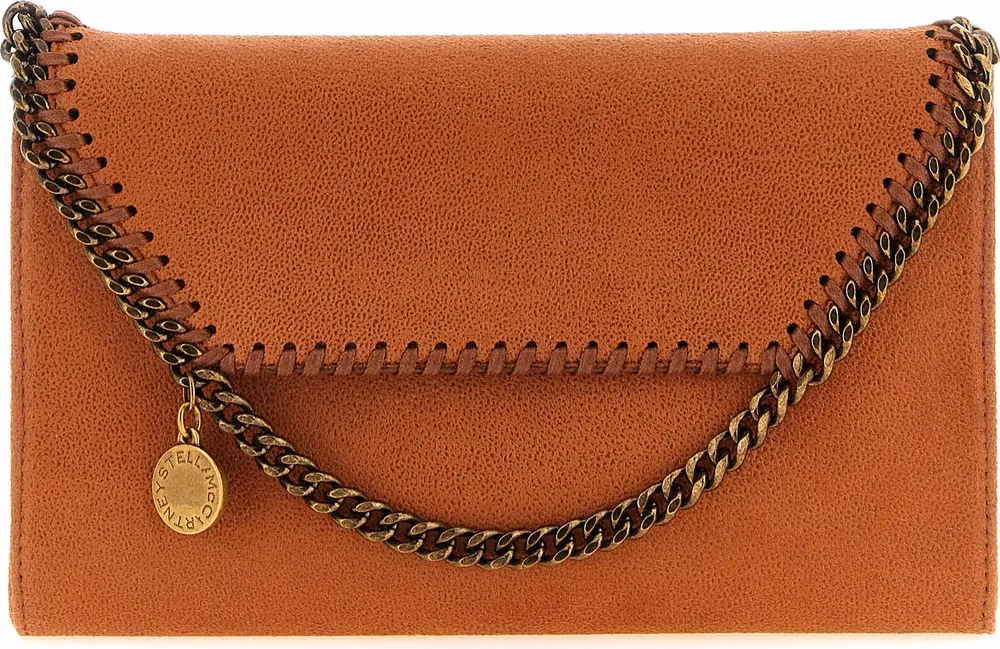 Stella McCartney Orange Polyester Crossbody Bag