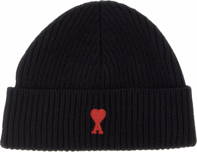 Black Wool Beanie