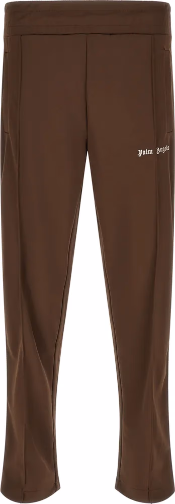 Palm Angels Brown Polyester Joggers (Workout Pants)