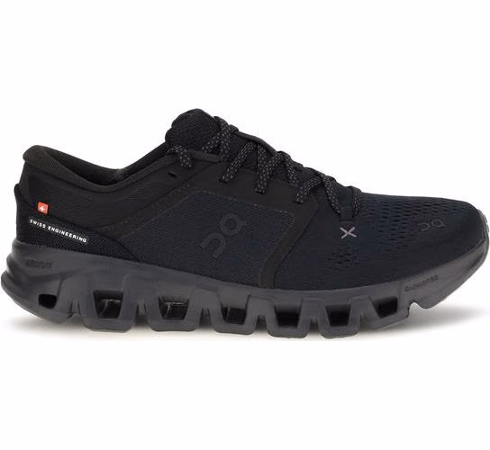 ON Black Fabric Athletic Sneakers