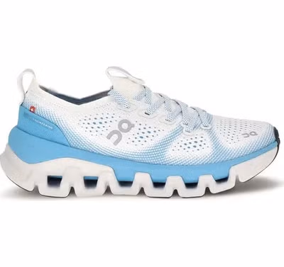 Blue Fabric Athletic Sneakers