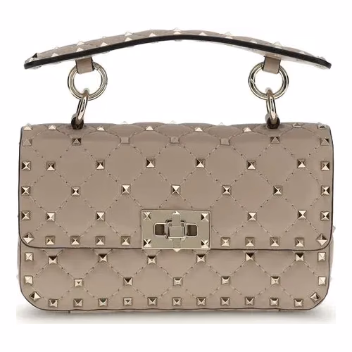 Valentino Garavani Beige Lamb Ovis Aries Aries Handbag
