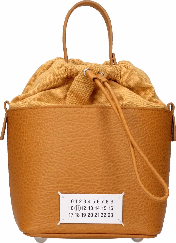 Maison Margiela Brown Leather Handbag