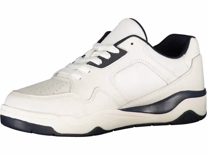Tommy Hilfiger Bianco Leather Men's Sneaker