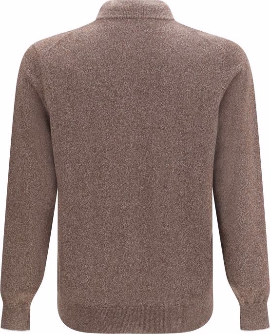 Brunello Cucinelli Brown Cashmere Cardigan