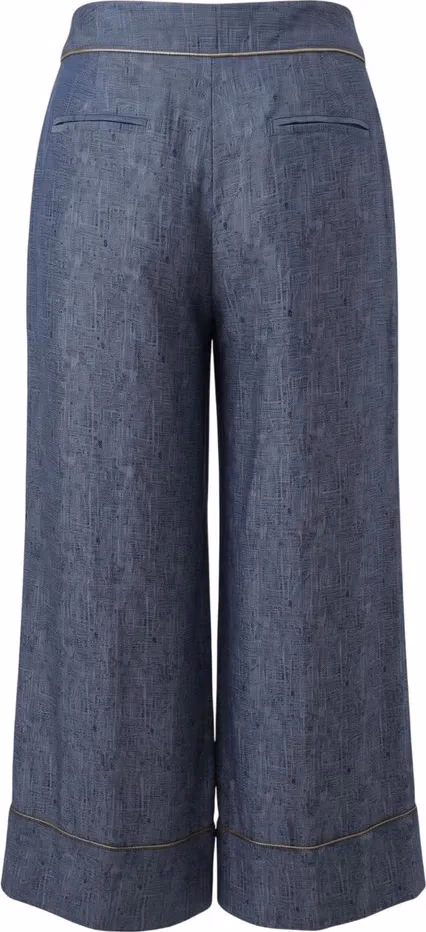 Trussardi Blue Viscose Women Pants