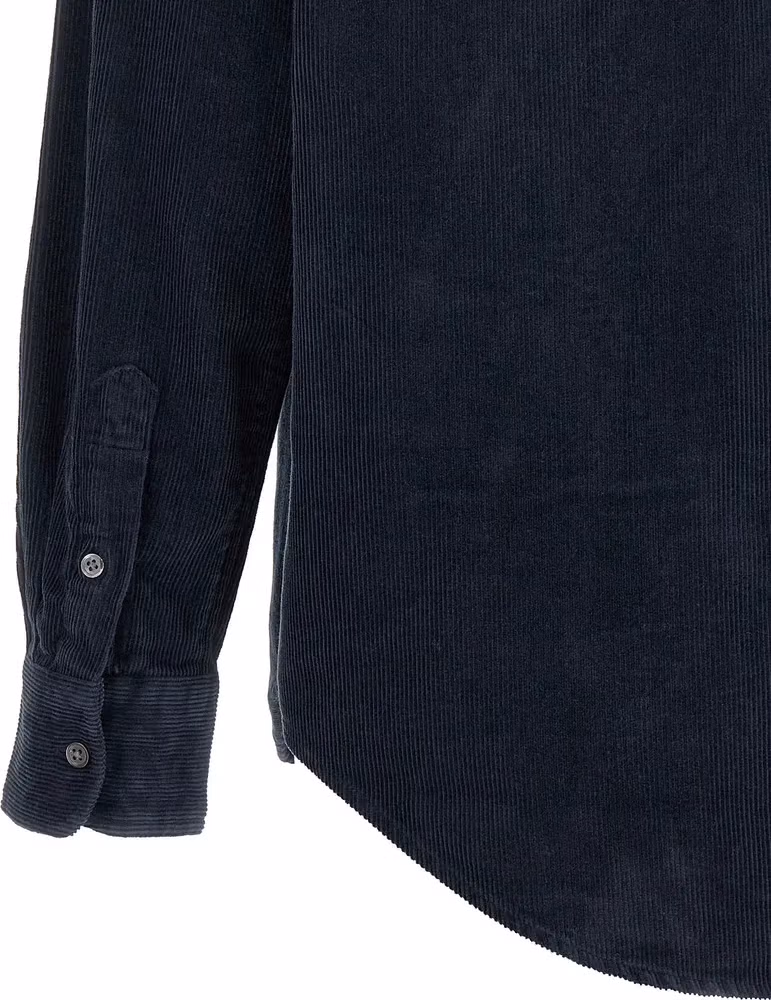 Polo Ralph Lauren Blue Cotton Blouse