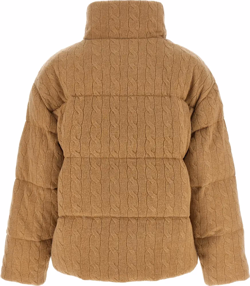 Polo Ralph Lauren Beige Wool Full-Length Jacket