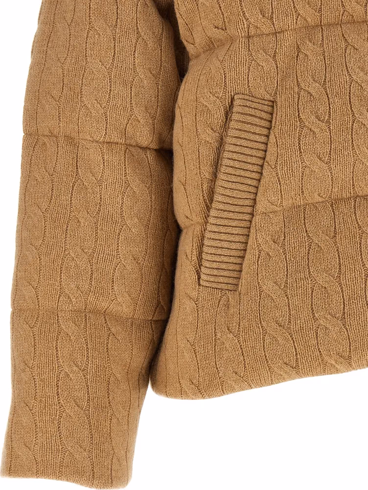 Polo Ralph Lauren Beige Wool Full-Length Jacket