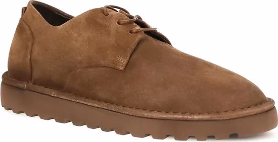 Marsell Brown Calf Leather Bos Taurus Oxfords And Derbies