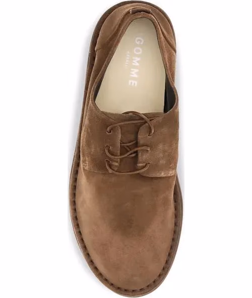 Marsell Brown Calf Leather Bos Taurus Oxfords And Derbies