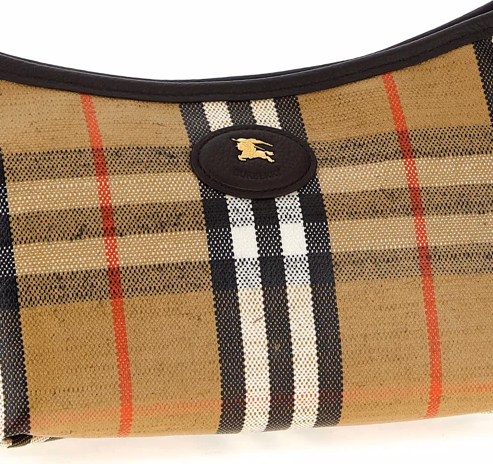 Burberry Multicolor Cotton Shoulder Bag