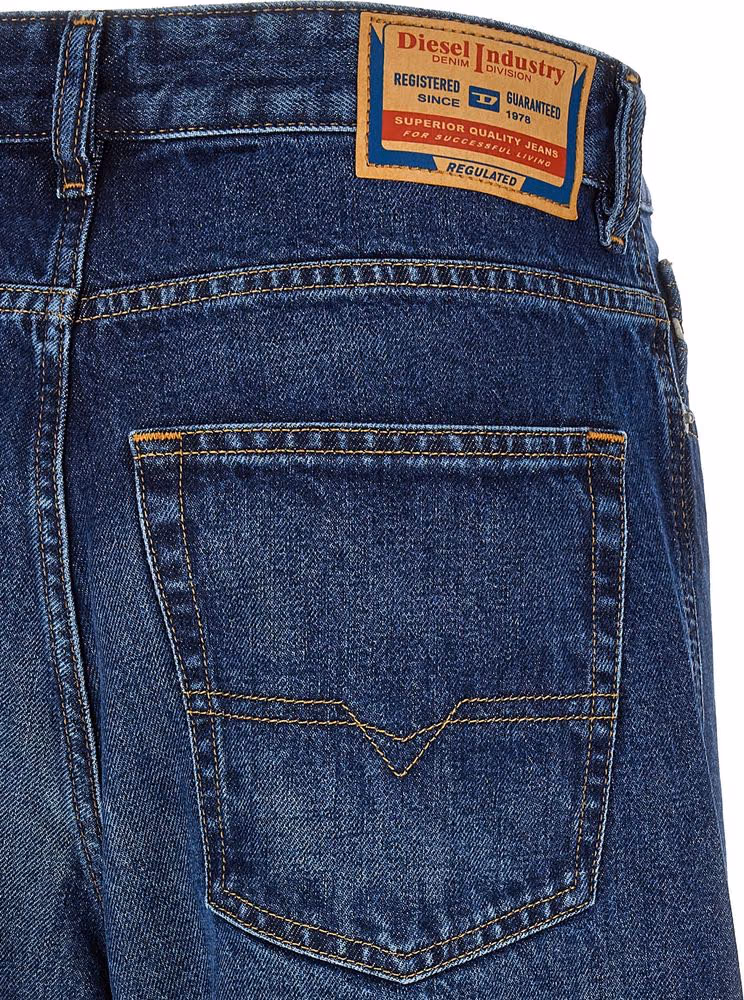 Diesel Blue Cotton Jeans Denim