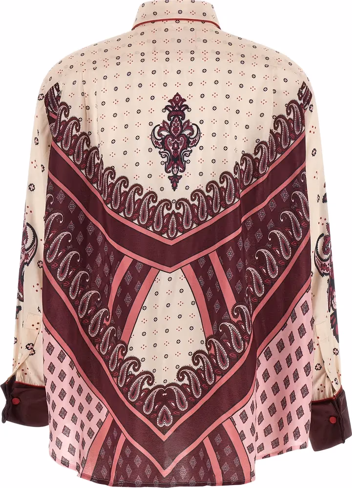 F.R.S. - FOR RESTLESS SLEEPERS Multicolor Viscose Blouse