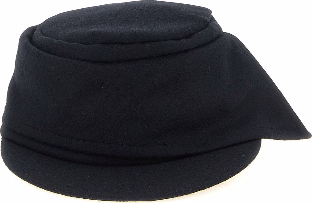 Yohji Yamamoto Black Polyamide Cap (Baseball Hat)