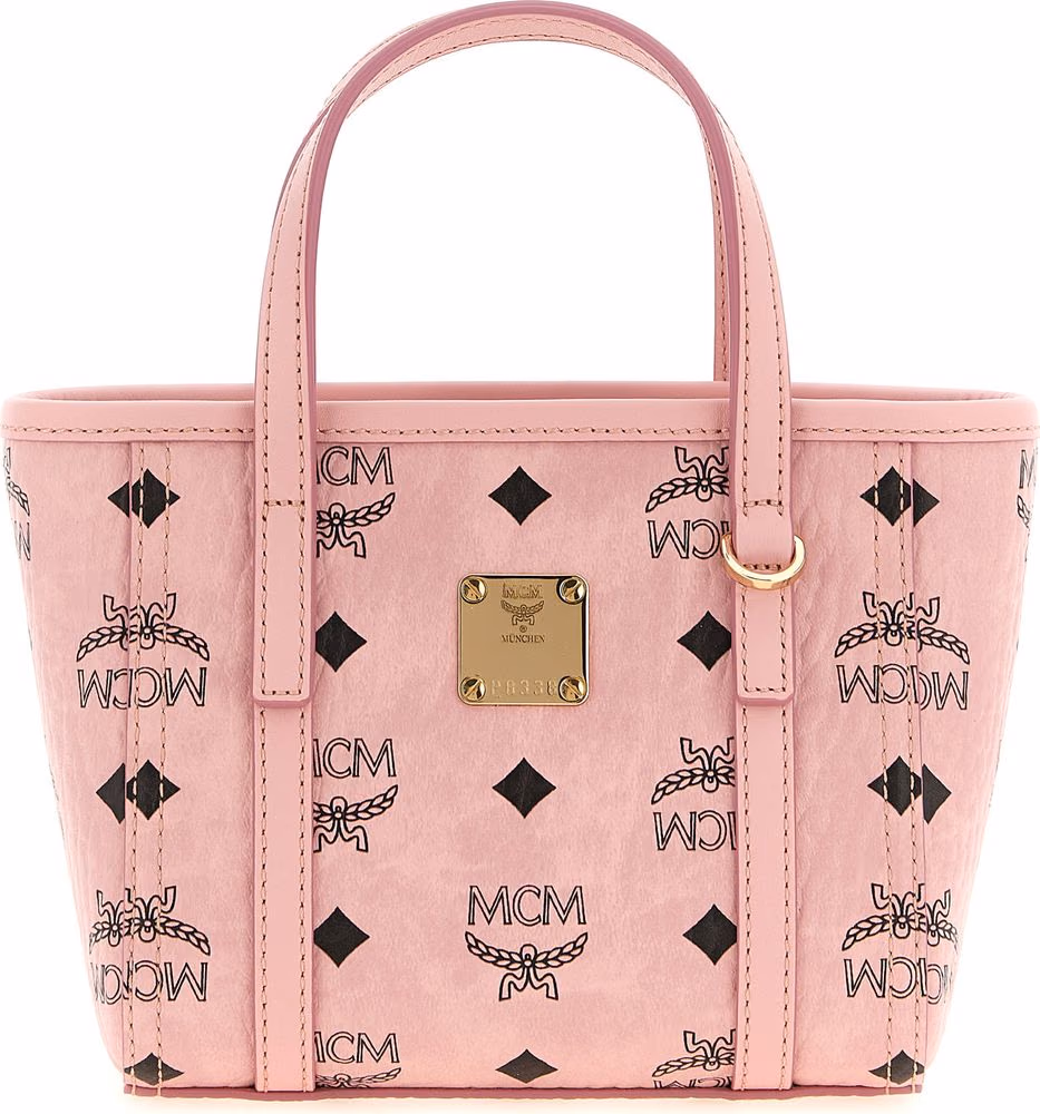 MCM Multicolor Polyethylene Tote Bag