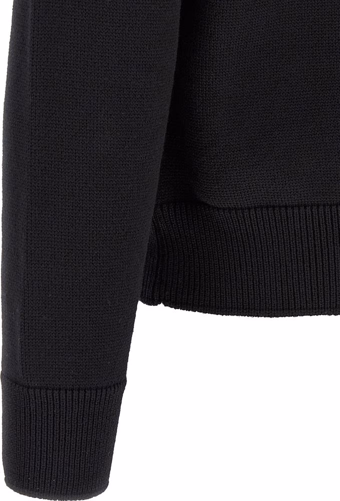 Moncler Black Polyamide Cardigan
