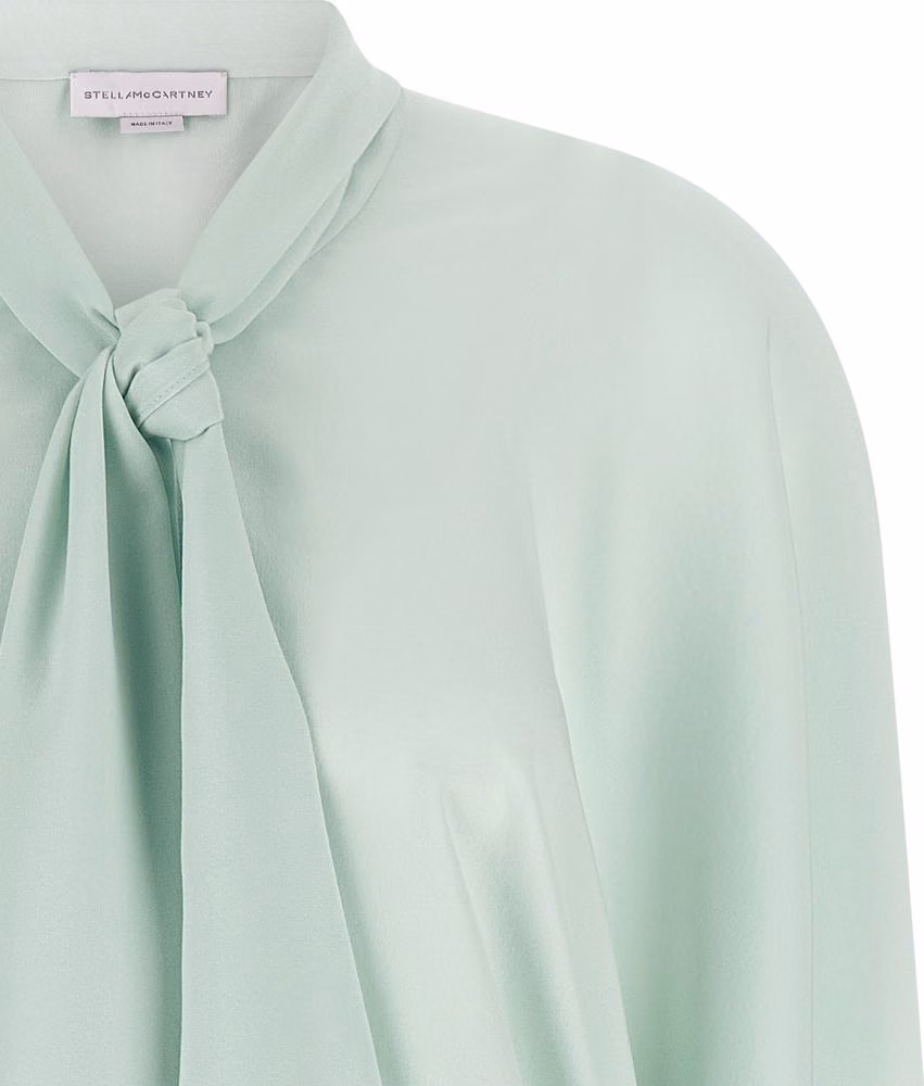 Stella McCartney Bicolor Silk Blouse