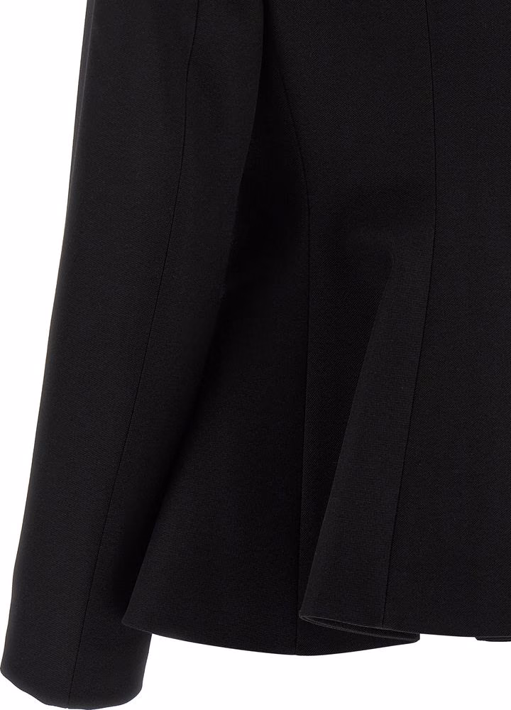 Fendi Black Virgin Wool Blazer