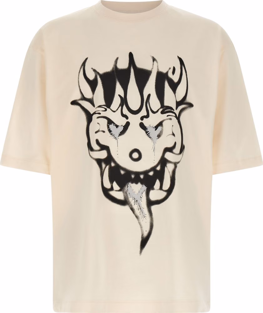 Y-3 White Cotton T-Shirt