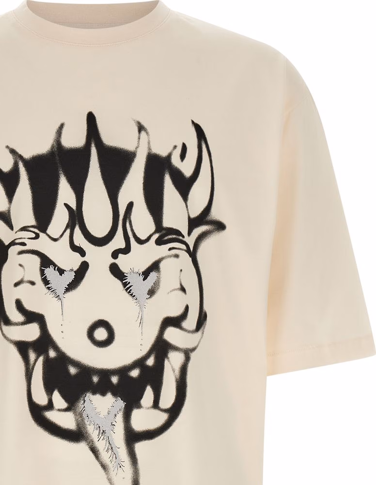 Y-3 White Cotton T-Shirt