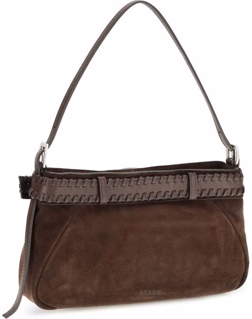 Staud Brown Lamb Ovis Aries Aries Shoulder Bag