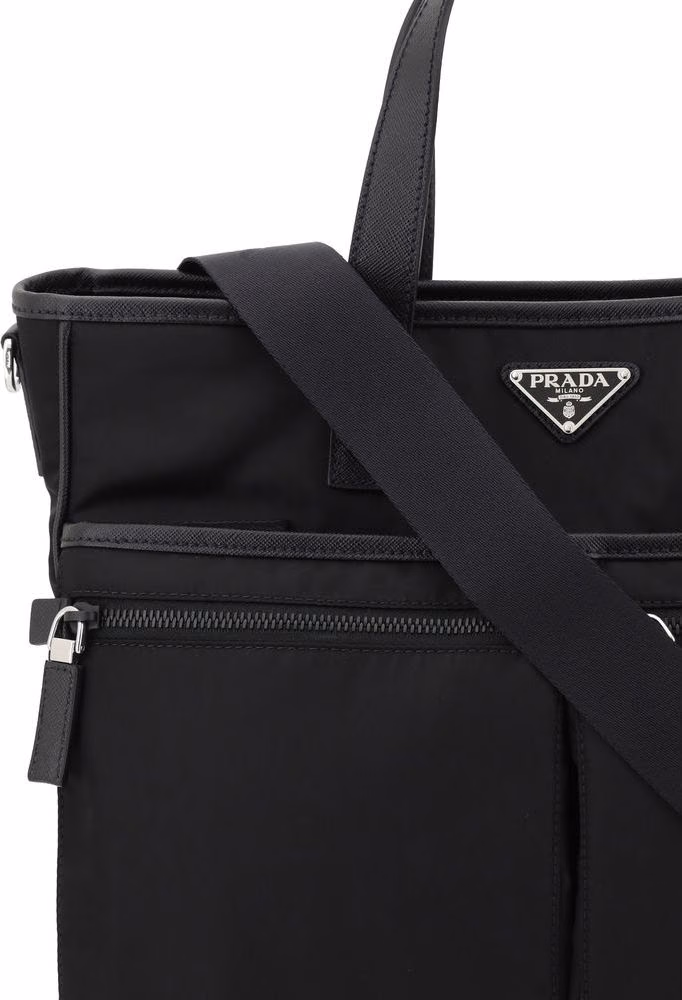 Prada Black Nylon Shoulder Bag