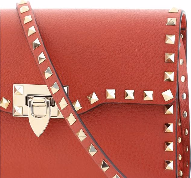 Valentino Garavani Multicolor Calf Leather Bos Taurus Shoulder Bag