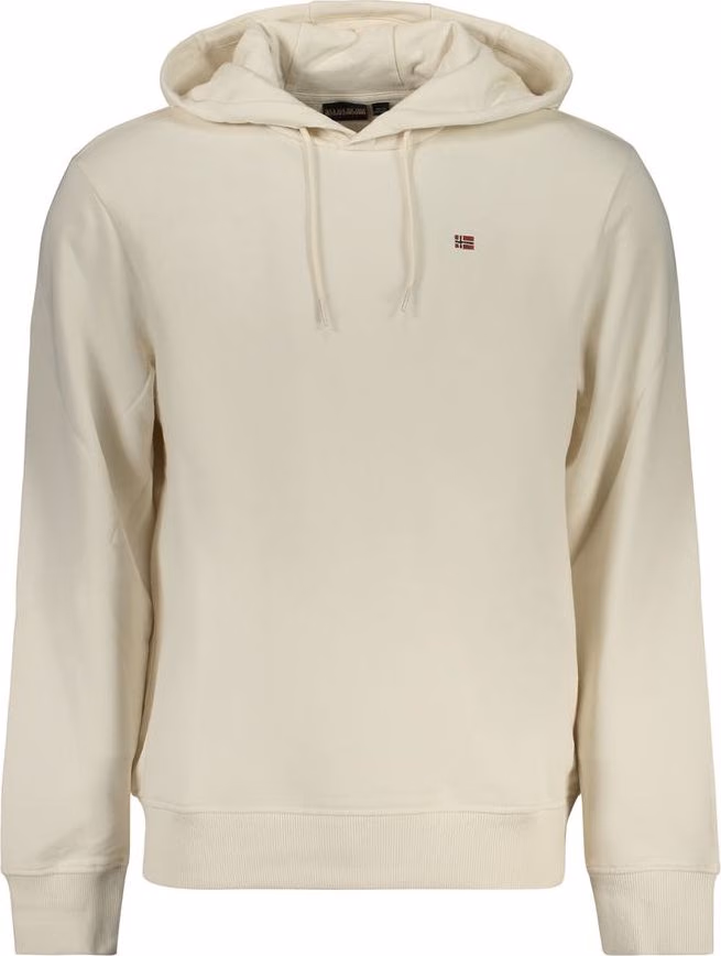 Napapijri White Cotton Sweatshirt
