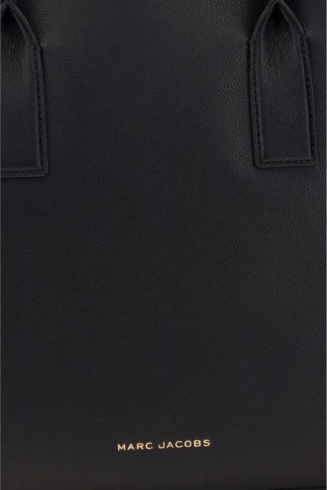 Marc Jacobs Black Calf Leather Bos Taurus Shoulder Bag