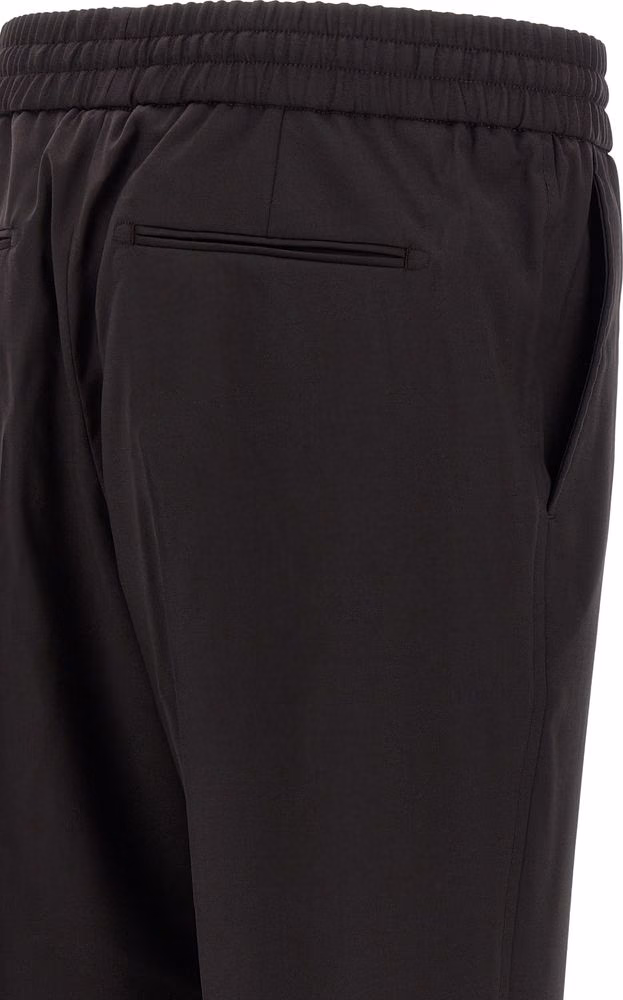 Brioni Brown Wool Casual Pants
