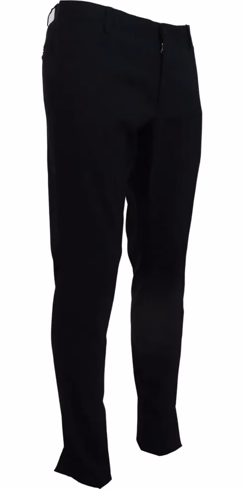 Dolce & Gabbana Blue Wool Stretch Dress Formal Slim Fit Pant