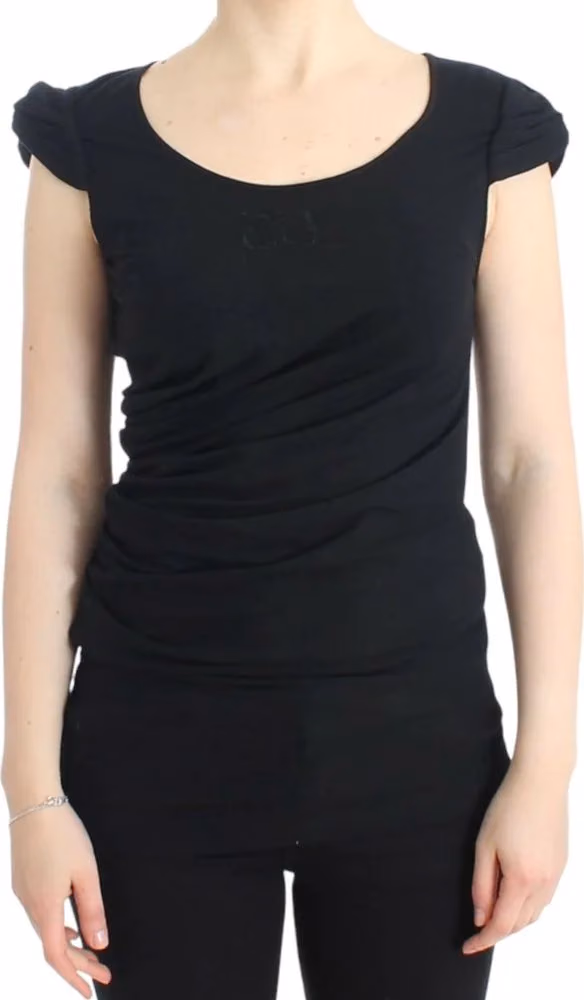 Cavalli Black Cotton Top