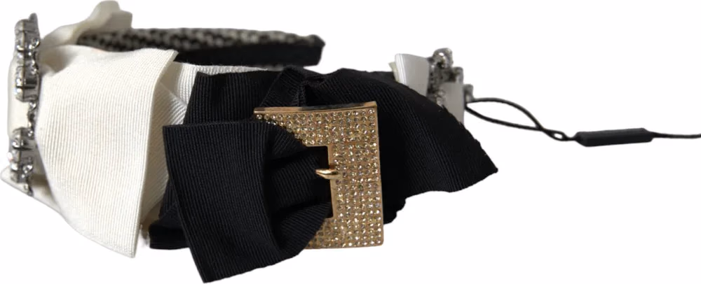 Dolce & Gabbana Multicolor Crystal Embellished Women Headband Diadem
