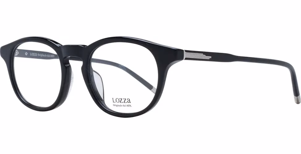 Lozza Black Acetate & Plastic Glasses (Frames)