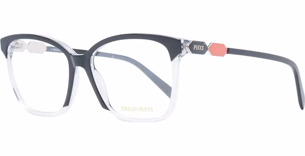 Emilio Pucci Black Plastic Glasses (Frames)