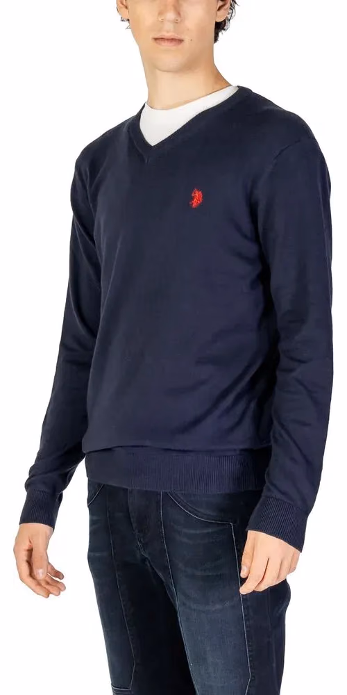 U.S. POLO ASSN. Blue Cashmere Sweater