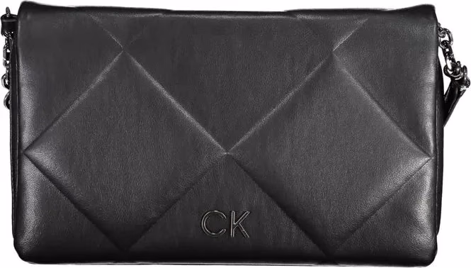 Calvin Klein Black Polyester Women Shoulder Bag