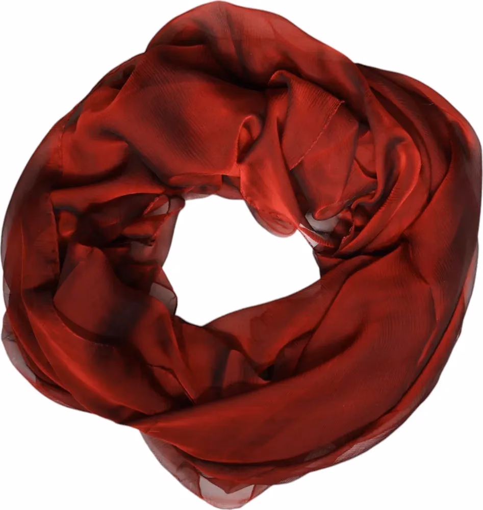 Dolce & Gabbana Red Silk Rectangle Women Wrap Shawl Scarf